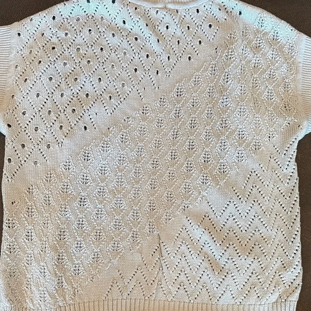 Conditions Apply Anthropologie  Crochet and Knitted Vest - Boho Style one size - Picture 6 of 10